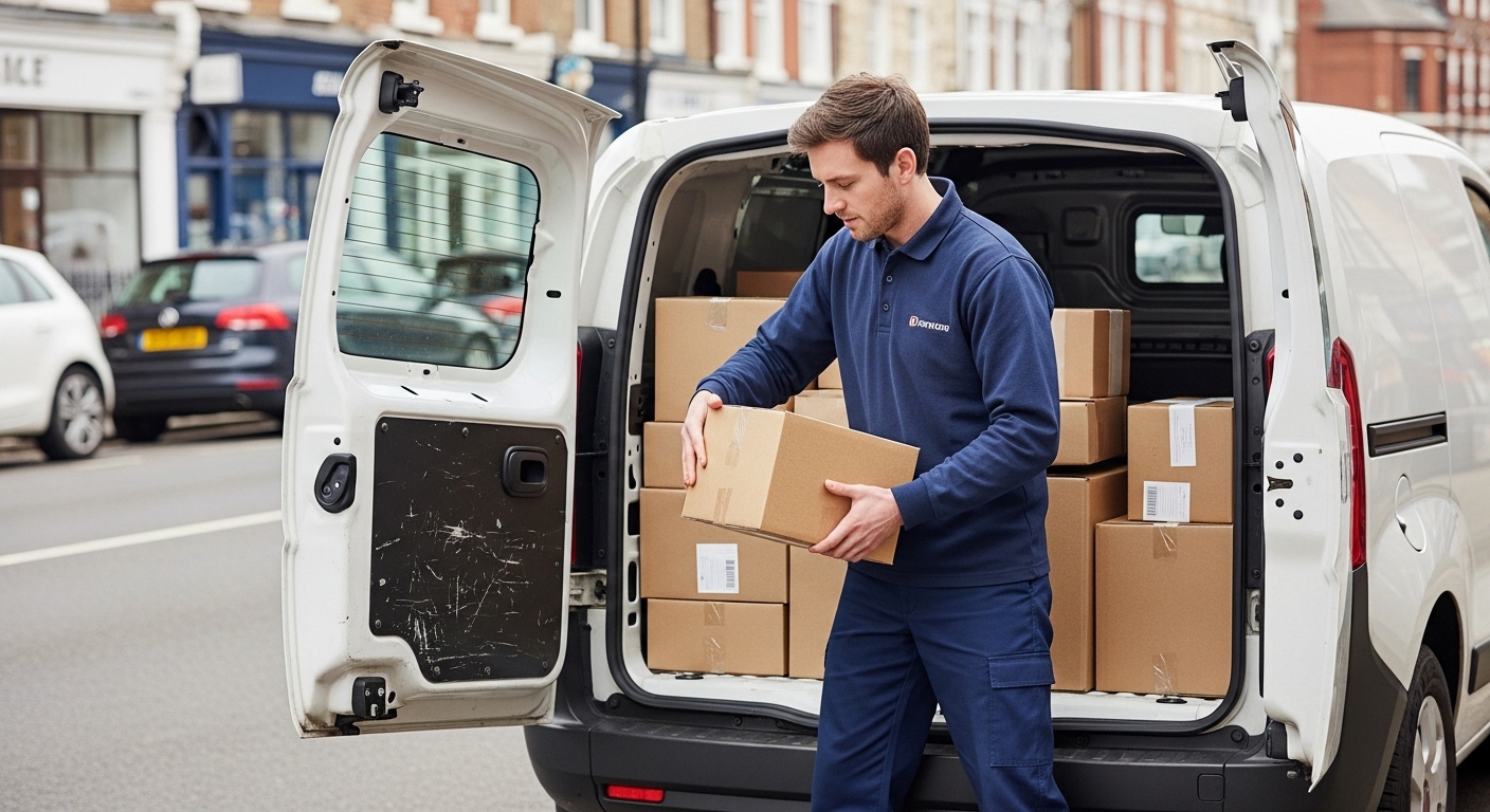 Indústria gerenciando rotas